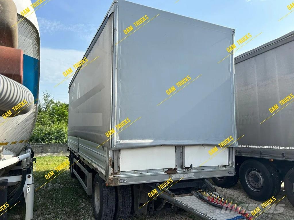 Cardi 242 Pritsche 7.60m mit Planel Flatbed römorklar