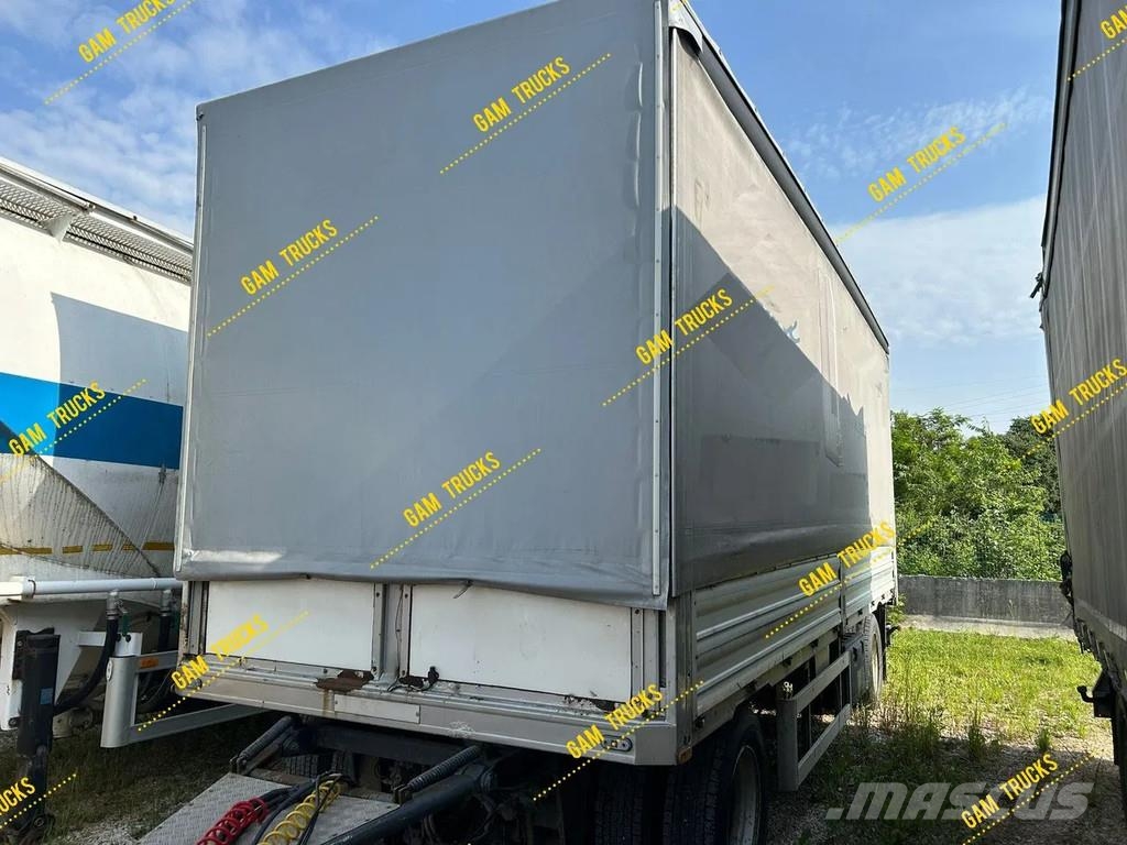 Cardi 242 Pritsche 7.60m mit Planel Flatbed römorklar