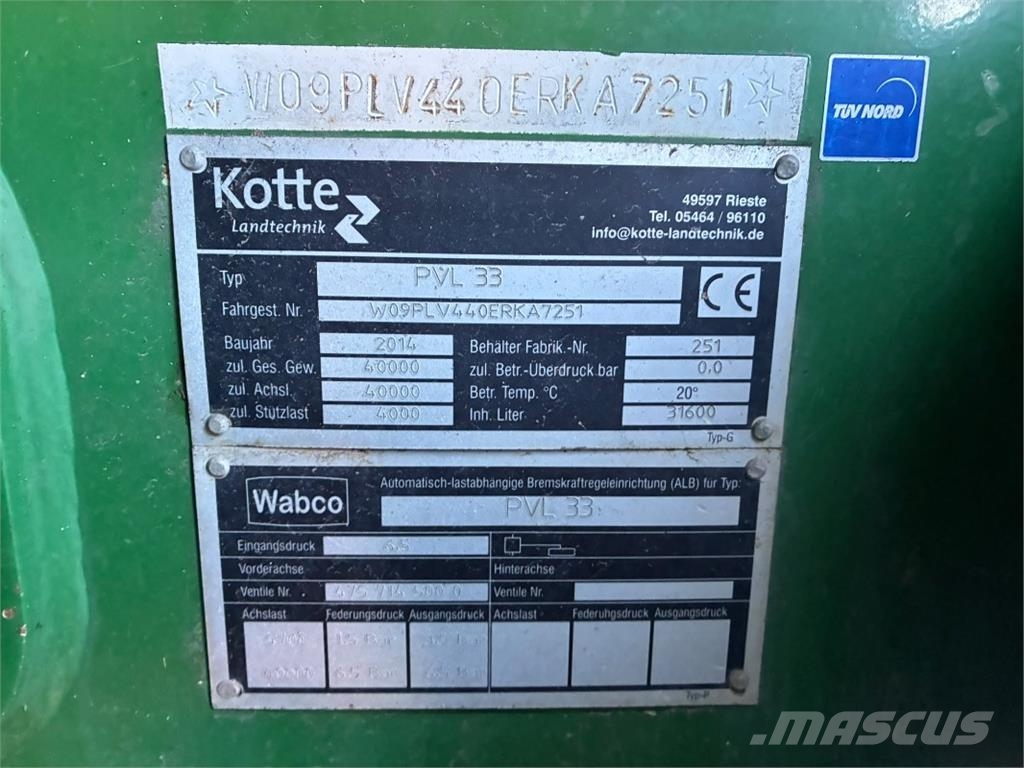 Garant PVL 33 inkl. 36m Vogelsang Poljoprivreda – ostalo