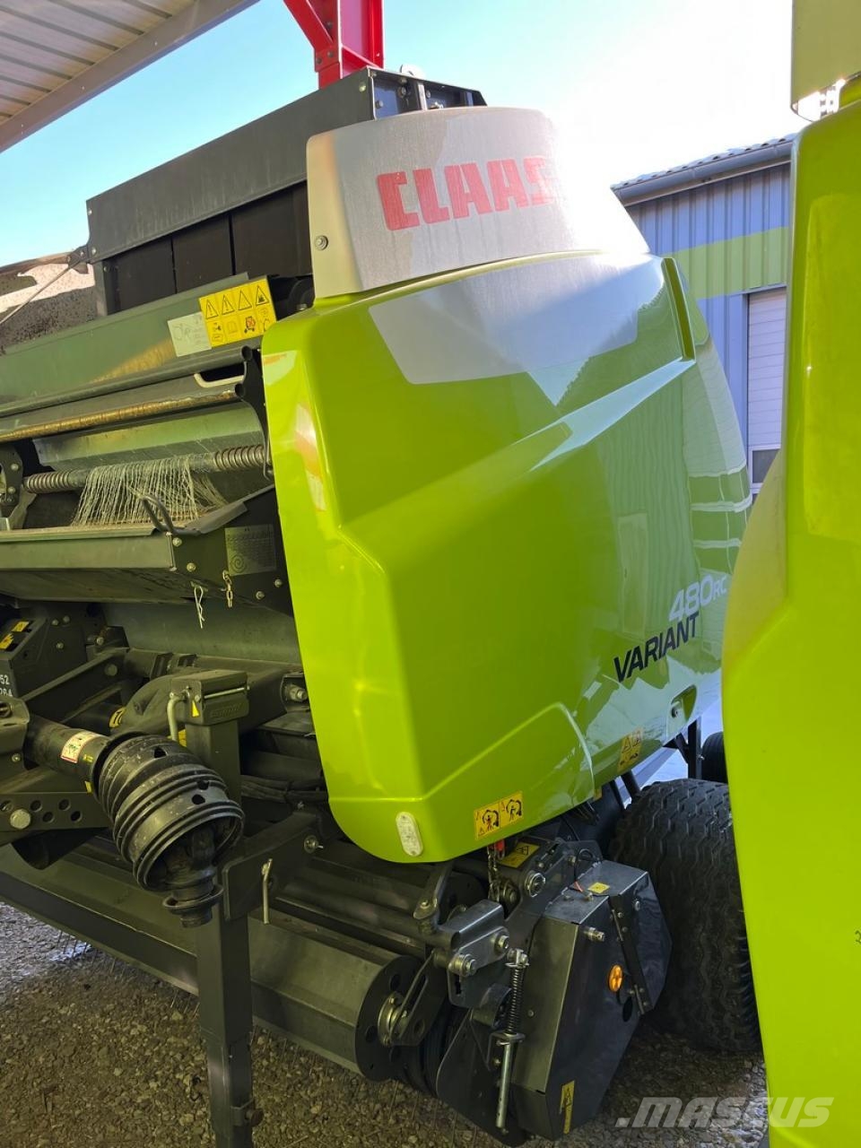 CLAAS Variant 480 RC Pro Enfardadeiras redondas