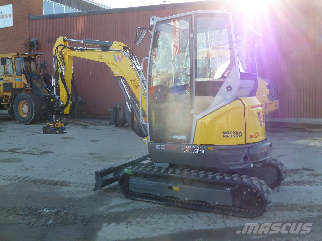 Wacker Neuosn EZ26 / Aircondition, Engcon 소형 굴삭기 7톤 미만