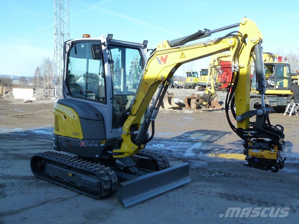 Wacker Neuosn EZ26 / Aircondition, Engcon 소형 굴삭기 7톤 미만