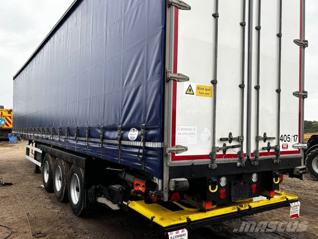 Lawrence David 4.2m Curtain Side with Tail Lift Reboques de cortinas laterais