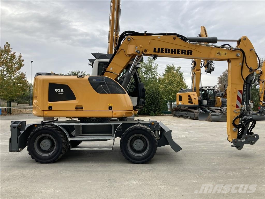 Liebherr A 918 Compact Litronic Pelle sur pneus