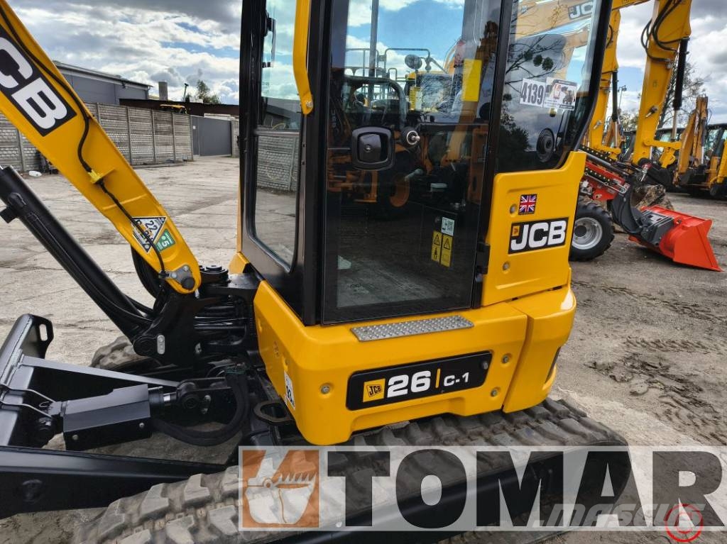 JCB 26 C-1 소형 굴삭기 7톤 미만