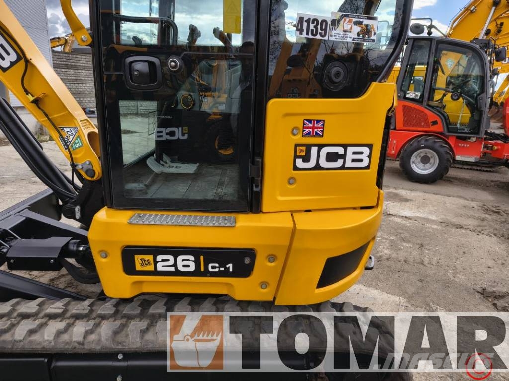 JCB 26 C-1 소형 굴삭기 7톤 미만