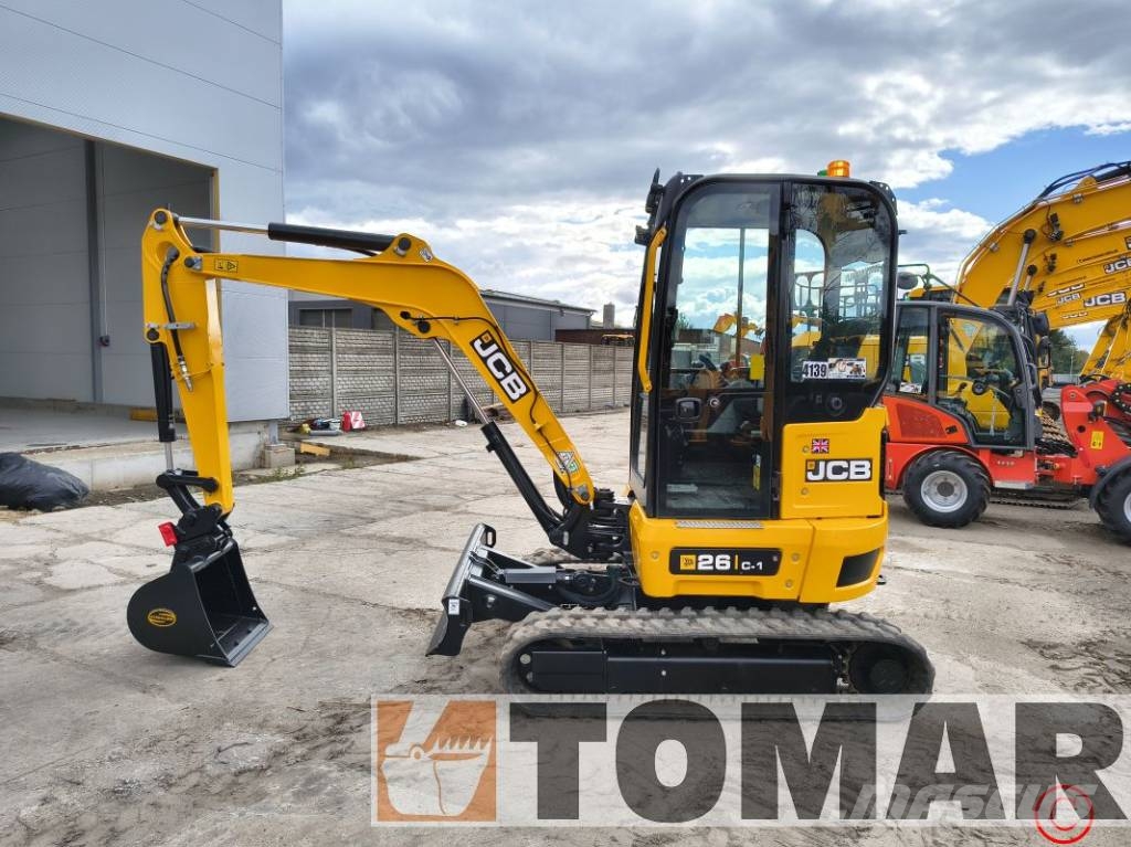 JCB 26 C-1 소형 굴삭기 7톤 미만