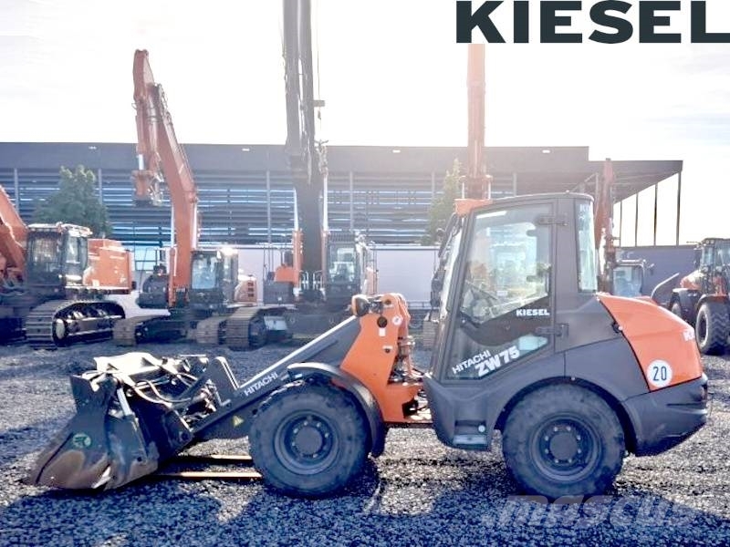 Hitachi ZW 75-6 Minilæsser - skridstyret