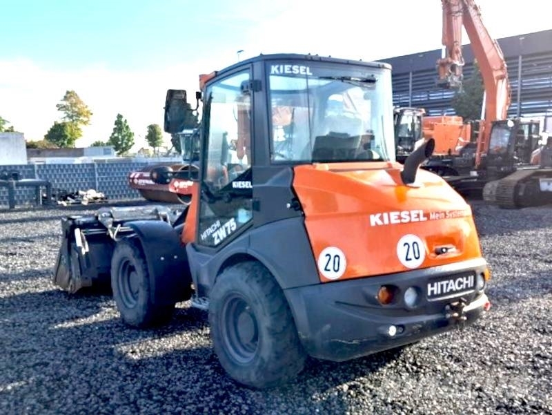 Hitachi ZW 75-6 Minilæsser - skridstyret