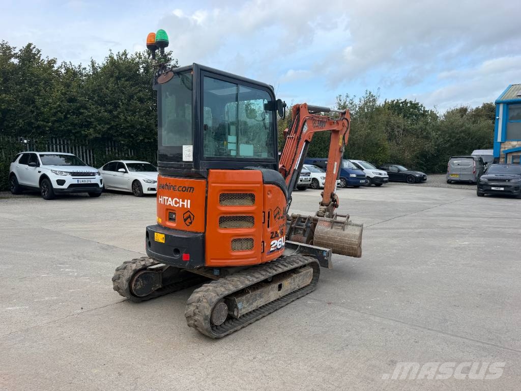 Hitachi ZX26U-6 حفارات صغيرة أقل من 7 طن (حفارات صغيرة)