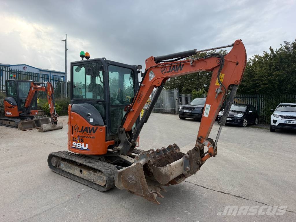 Hitachi ZX26U-6 حفارات صغيرة أقل من 7 طن (حفارات صغيرة)