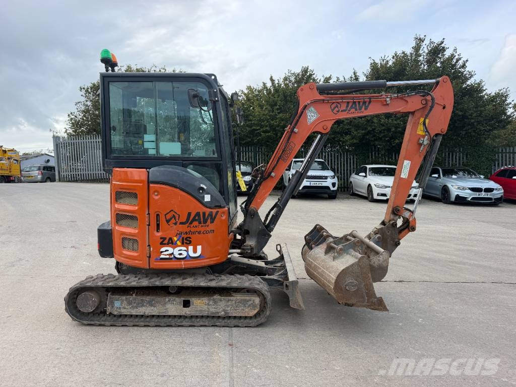 Hitachi ZX26U-6 حفارات صغيرة أقل من 7 طن (حفارات صغيرة)
