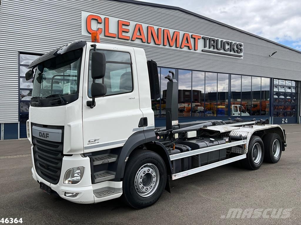 DAF FAT CF 410 6x4 VDL 20 Ton haakarmsysteem Вантажівки з гаковим підйомом