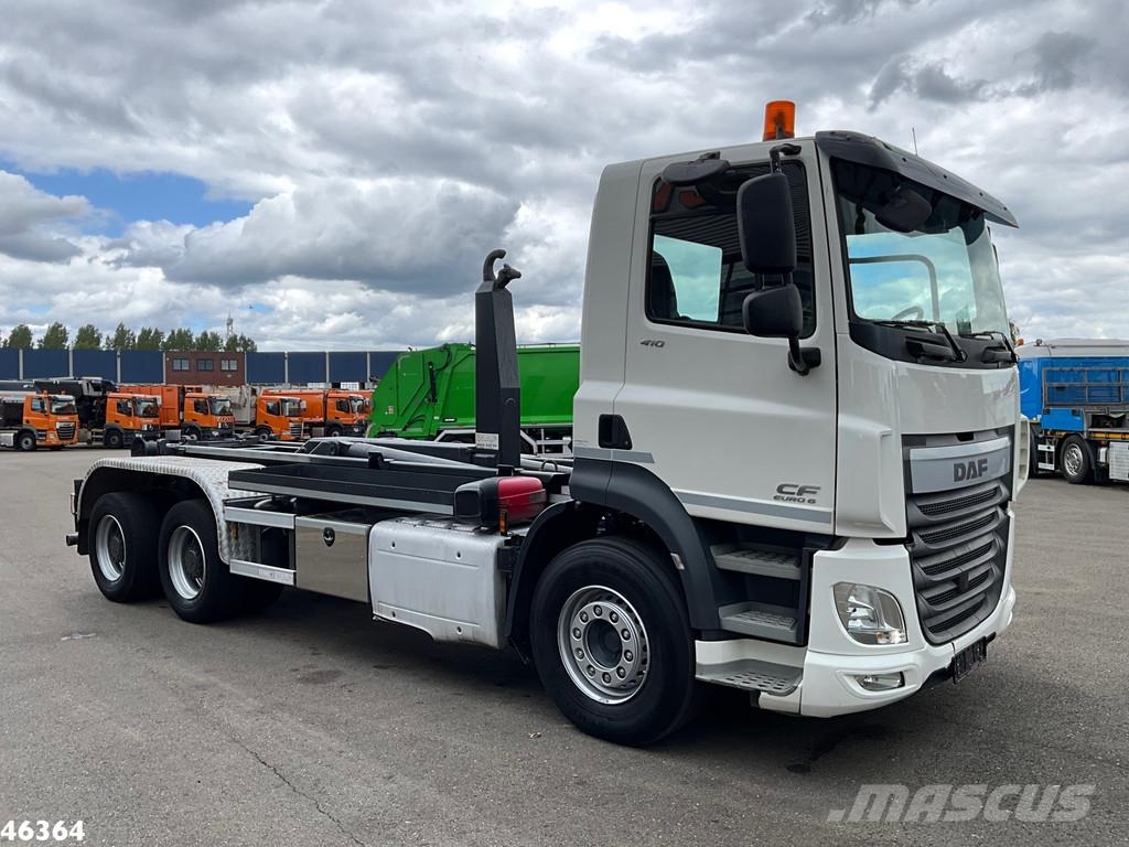 DAF FAT CF 410 6x4 VDL 20 Ton haakarmsysteem Вантажівки з гаковим підйомом