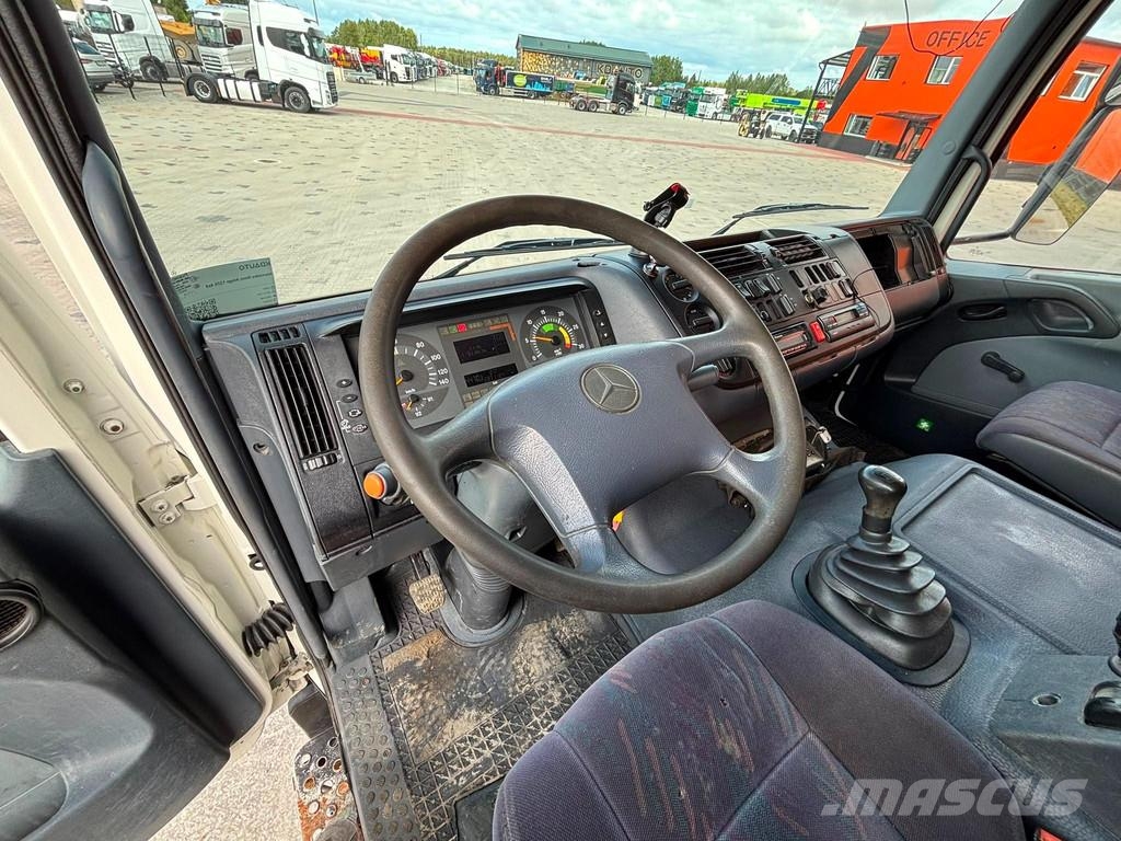 Mercedes-Benz Atego 1225 4x4 HIAB 088E-4 / PLATFORM L=3544 mm Smagās mašīnas ar celtni