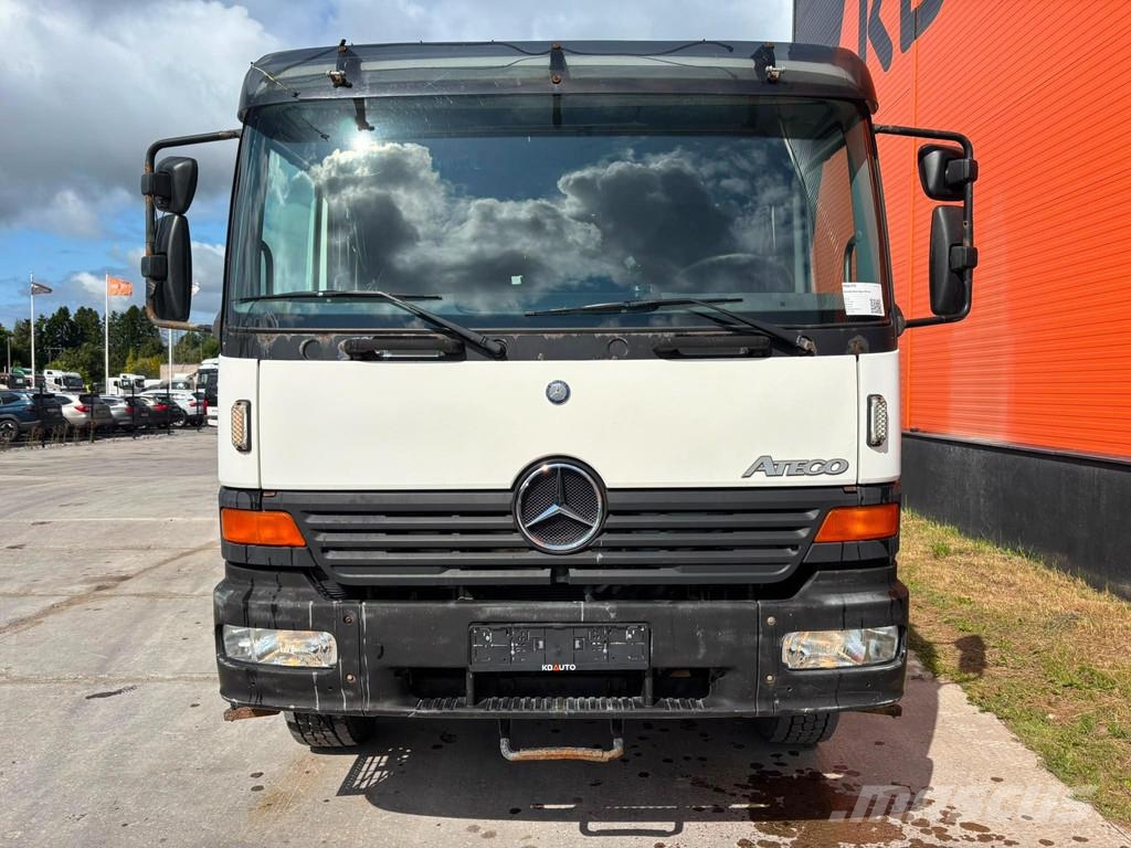 Mercedes-Benz Atego 1225 4x4 HIAB 088E-4 / PLATFORM L=3544 mm Smagās mašīnas ar celtni