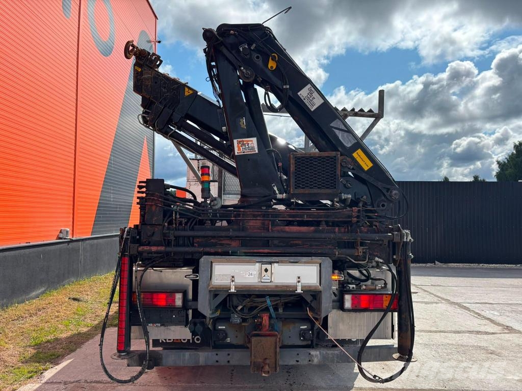 Mercedes-Benz Atego 1225 4x4 HIAB 088E-4 / PLATFORM L=3544 mm Smagās mašīnas ar celtni