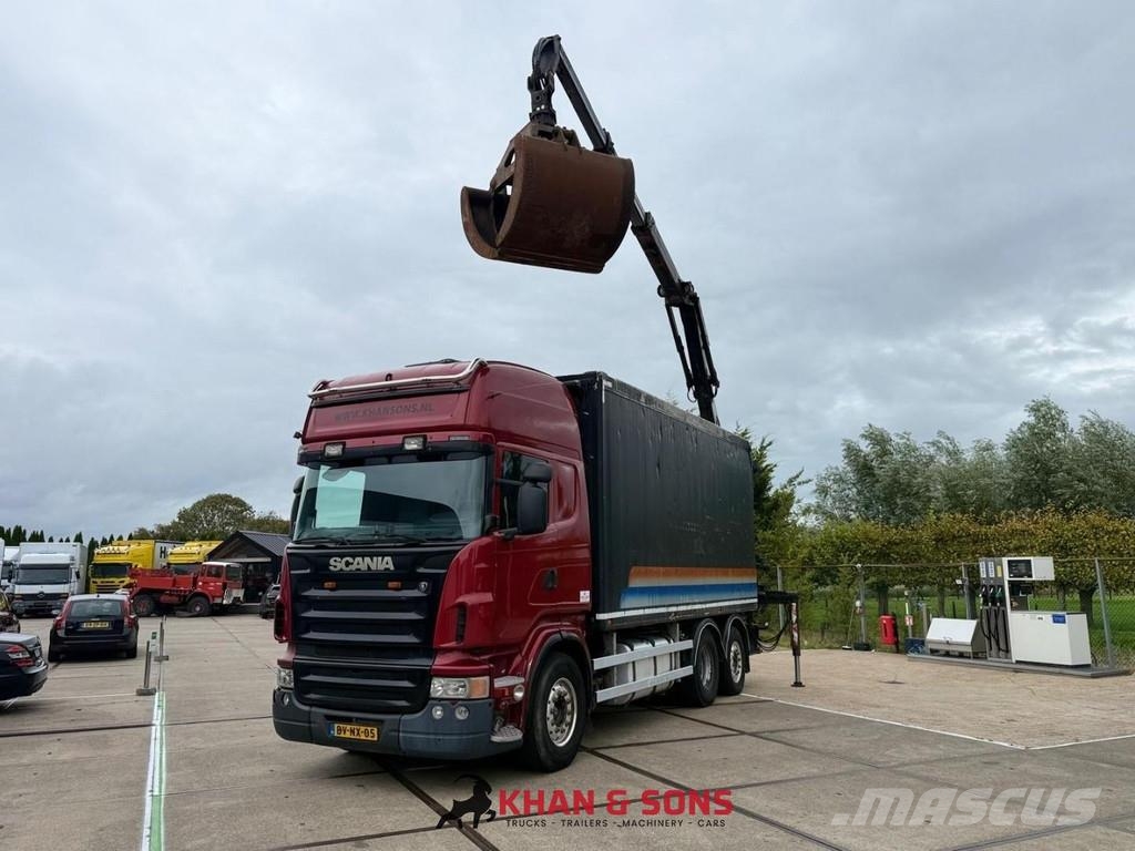 Scania R 500 B 6X2*4 / V8 / Grab bucket / High seat with Lava-kuorma-autot