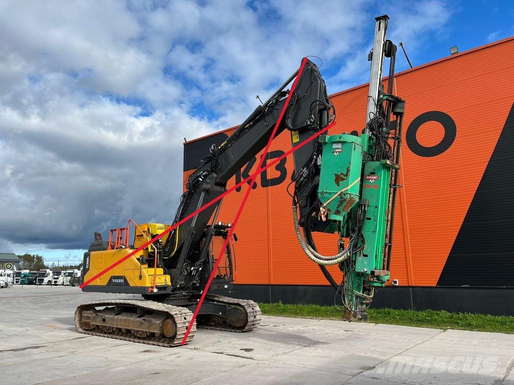 Montabert CPA 295 ROCK DRILL ATTACHMENT S70 Vrtacie stroje