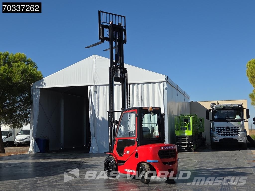 Hangcha CPCD30 GARANTÍA DE FÁBRICA – MOTOR KUBOTA - CE Diesel heftrucks