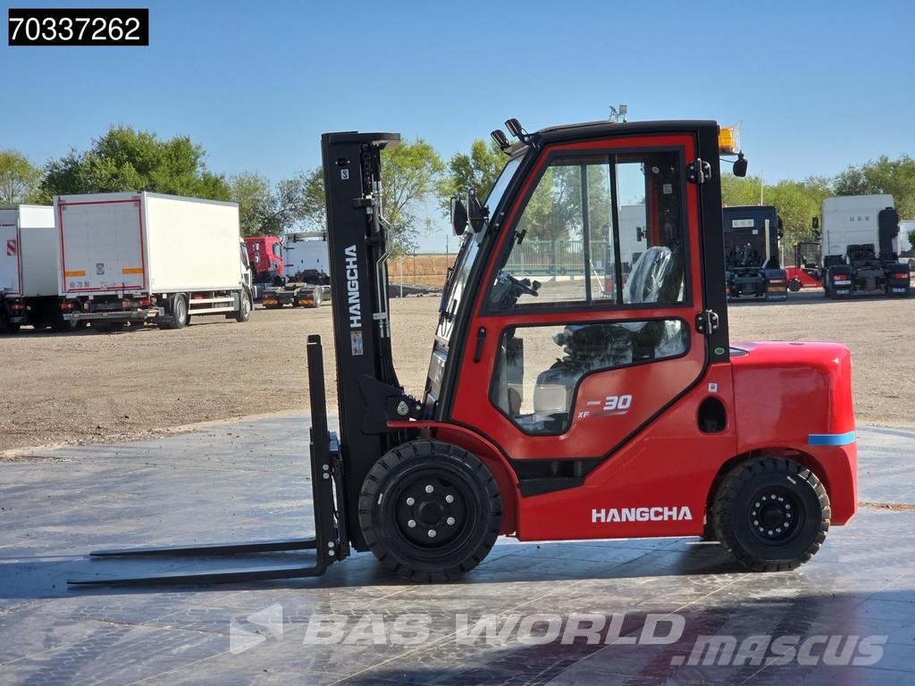 Hangcha CPCD30 GARANTÍA DE FÁBRICA – MOTOR KUBOTA - CE Diesel heftrucks