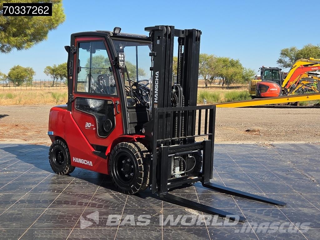 Hangcha CPCD30 GARANTÍA DE FÁBRICA – MOTOR KUBOTA - CE Diesel heftrucks