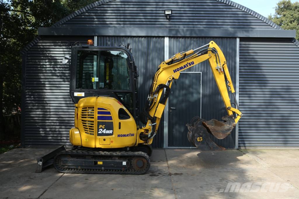 Komatsu PC 24 MR-5 minigraver | 198u | sloop-sorteer Mini ekskavatörler, 7 tona dek