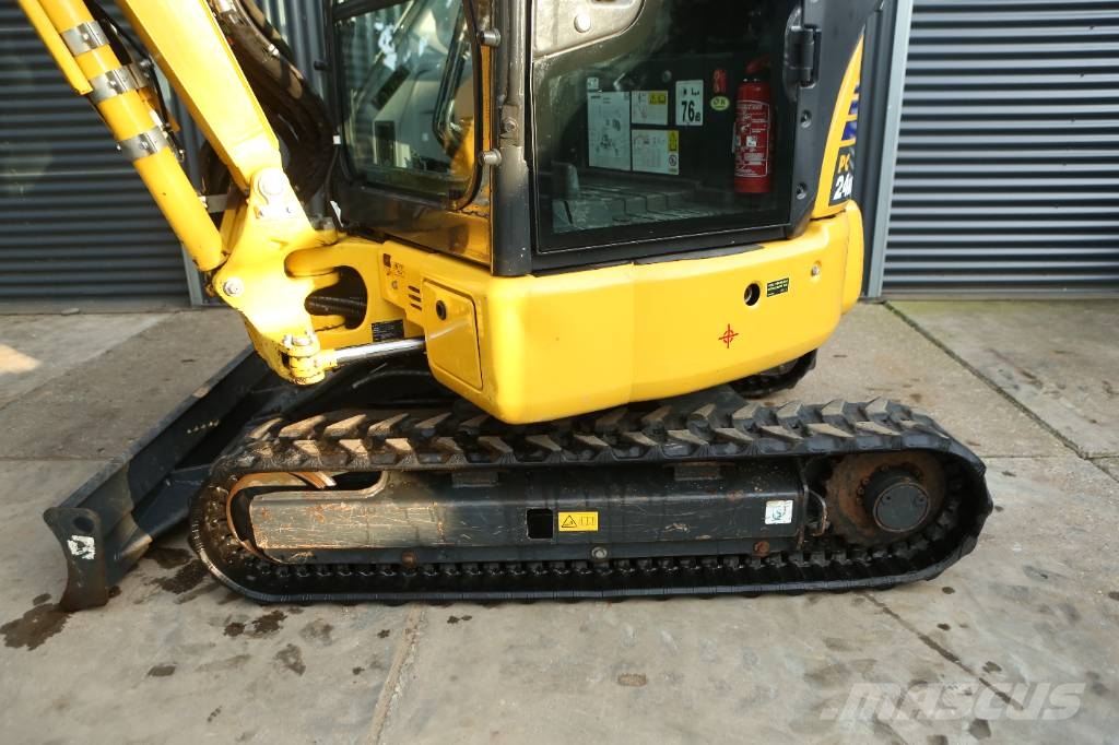 Komatsu PC 24 MR-5 minigraver | 198u | sloop-sorteer Mini ekskavatörler, 7 tona dek