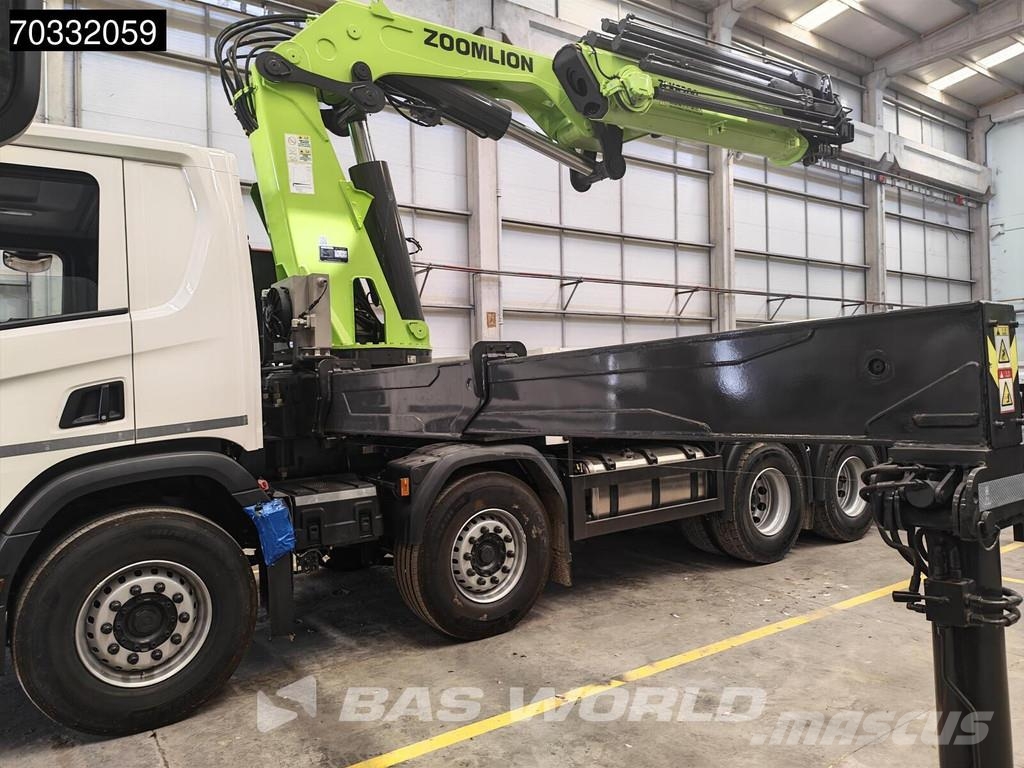 Scania P500 8X4 NEW! Zoomlion ZLK6200V803-2 Crane Kran Re Tovornjaki s kesonom/platojem