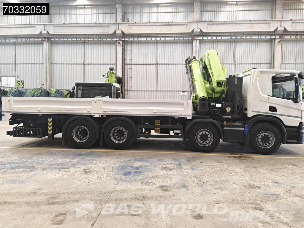 Scania P500 8X4 NEW! Zoomlion ZLK6200V803-2 Crane Kran Re Tovornjaki s kesonom/platojem