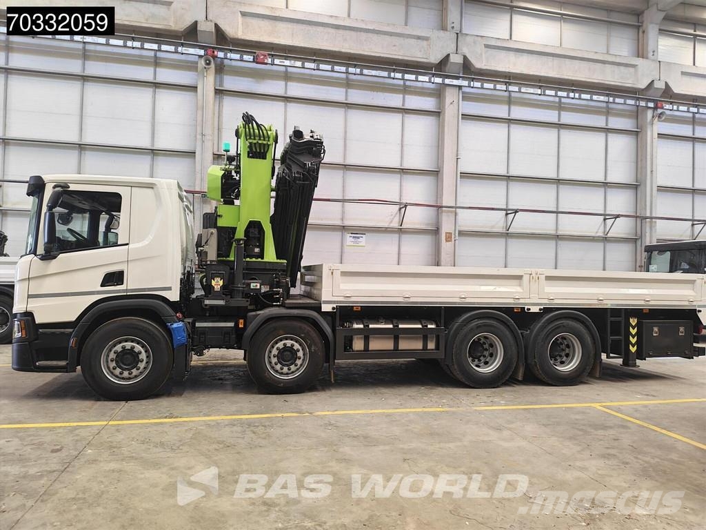 Scania P500 8X4 NEW! Zoomlion ZLK6200V803-2 Crane Kran Re Tovornjaki s kesonom/platojem
