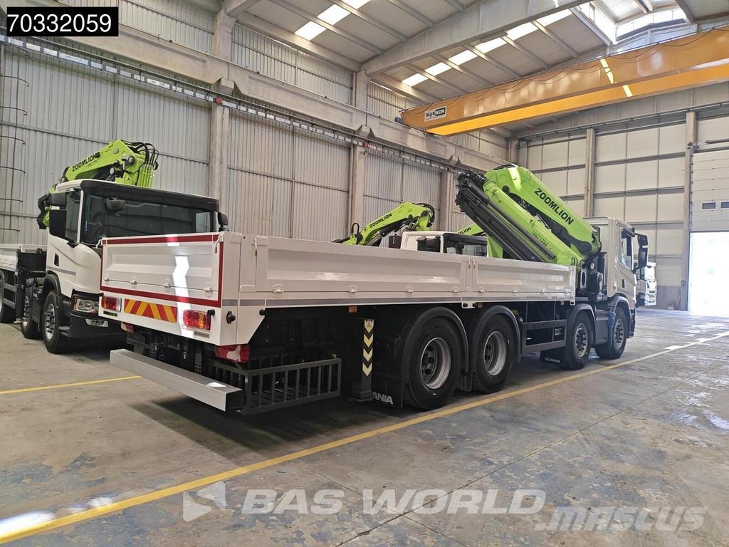 Scania P500 8X4 NEW! Zoomlion ZLK6200V803-2 Crane Kran Re Tovornjaki s kesonom/platojem