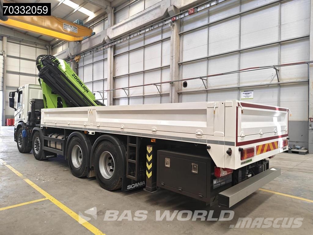 Scania P500 8X4 NEW! Zoomlion ZLK6200V803-2 Crane Kran Re Tovornjaki s kesonom/platojem