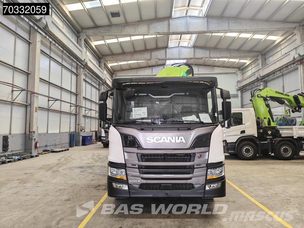 Scania P500 8X4 NEW! Zoomlion ZLK6200V803-2 Crane Kran Re Tovornjaki s kesonom/platojem