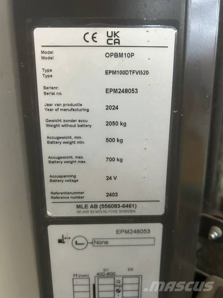 Mitsubishi OPBM 10 P Preparadoras de encomendas de alta elevação