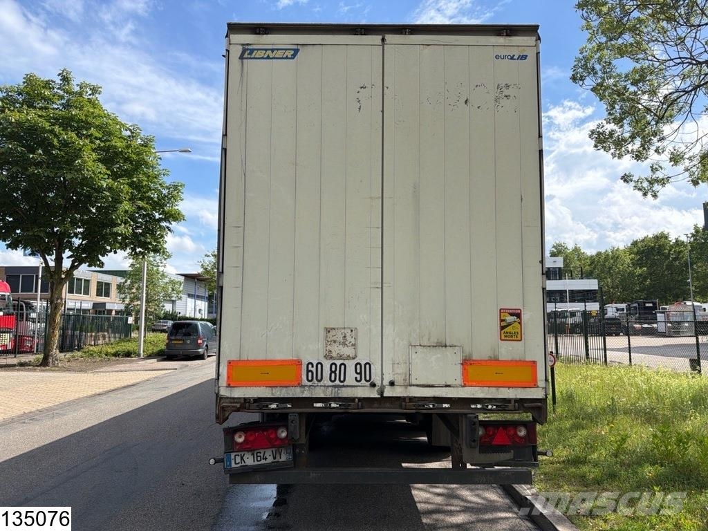 Lecitrailer Tautliner Semi-reboques com cortinas laterais