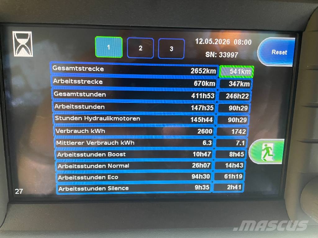 Ravo elektrische E2 64 kWh Lakaisukoneet