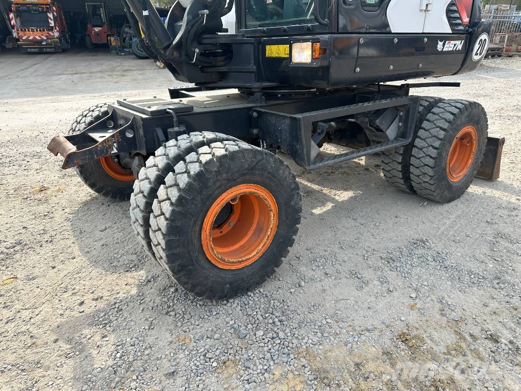Bobcat E 57 W Mobilbagger / AC / 41.000 EUR Колісні екскаватори