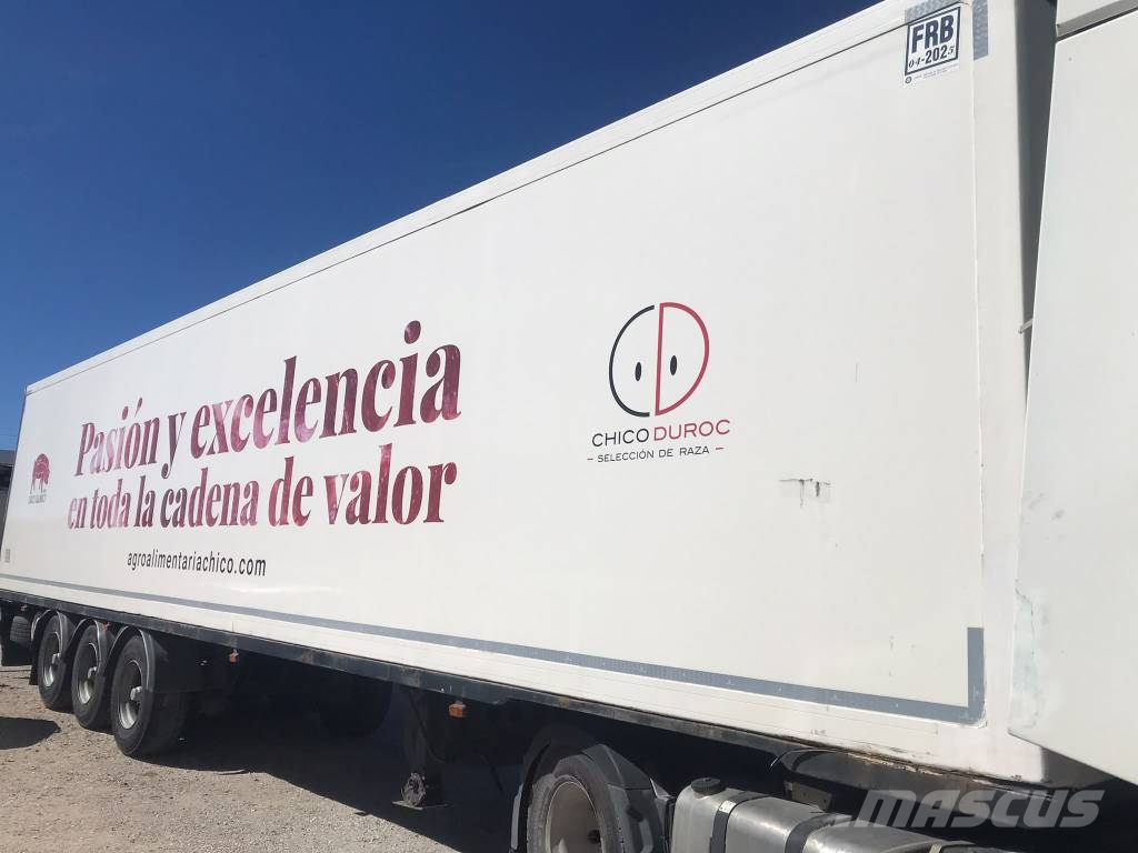 Lecitrailer 3E20 Puspriekabės su izoterminiu kėbulu