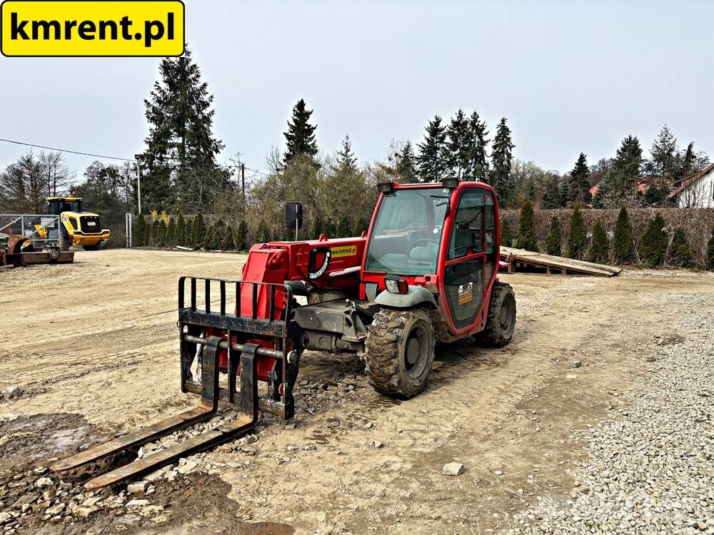 Manitou MT 620 ŁADOWARKA TELESPOKOWA 2009R. | JCB 520-40, Teleskopski viličarji