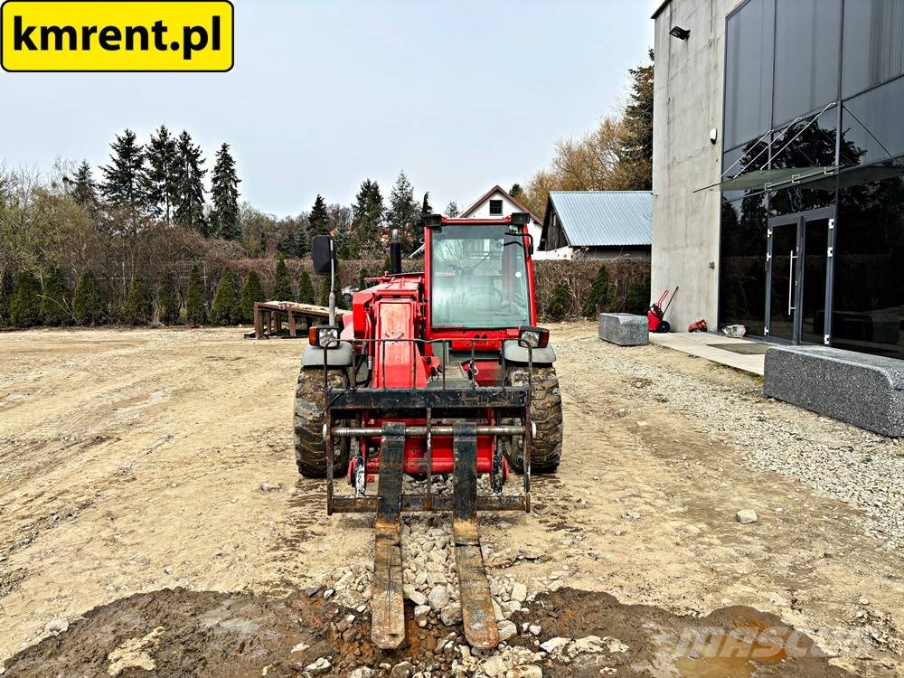 Manitou MT 620 ŁADOWARKA TELESPOKOWA 2009R. | JCB 520-40, Teleskopski viličarji