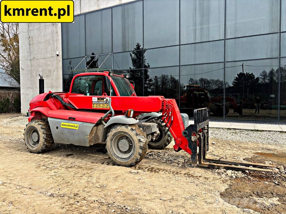 Manitou MT 620 ŁADOWARKA TELESPOKOWA 2009R. | JCB 520-40, Teleskopski viličarji