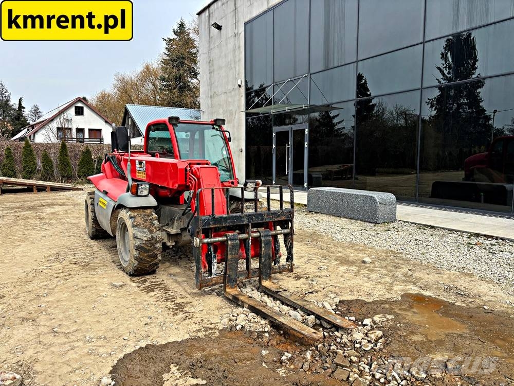 Manitou MT 620 ŁADOWARKA TELESPOKOWA 2009R. | JCB 520-40, Teleskopski viličarji