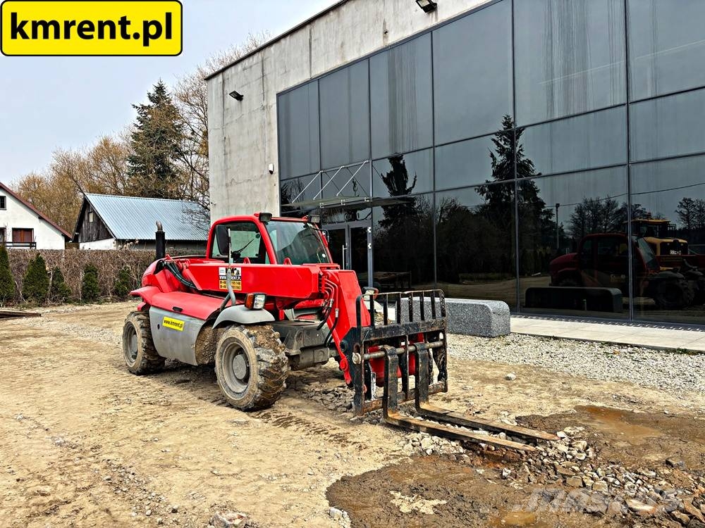 Manitou MT 620 ŁADOWARKA TELESPOKOWA 2009R. | JCB 520-40, Teleskopski viličarji