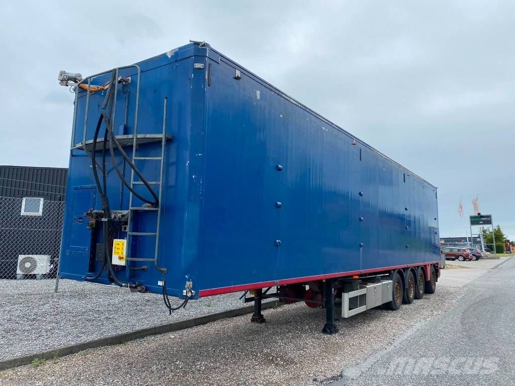 AMT 4 akslet 91 m3 walking floor trailer Kustīgo grīdu puspiekabes