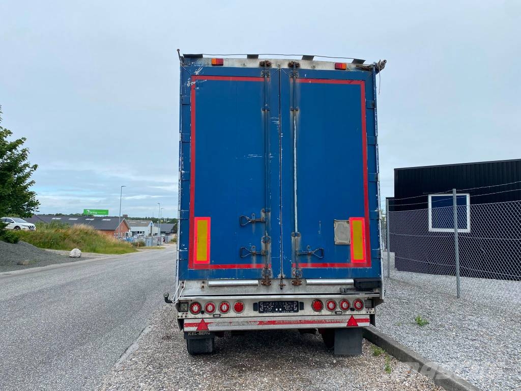 AMT 4 akslet 91 m3 walking floor trailer Kustīgo grīdu puspiekabes