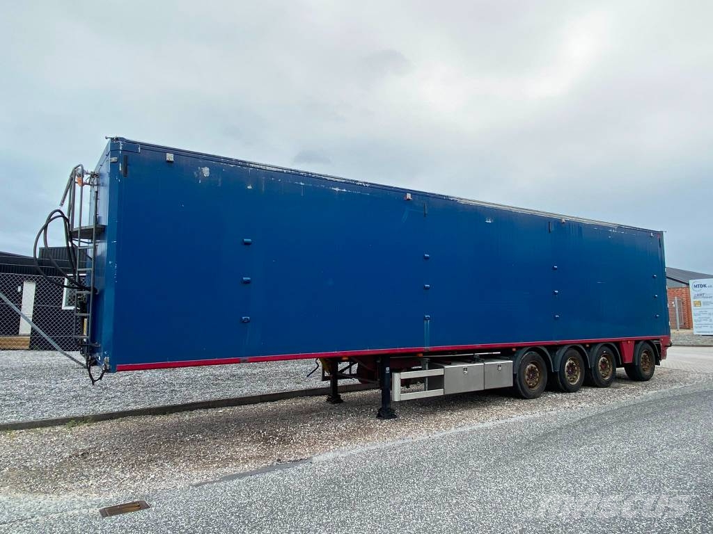 AMT 4 akslet 91 m3 walking floor trailer Kustīgo grīdu puspiekabes