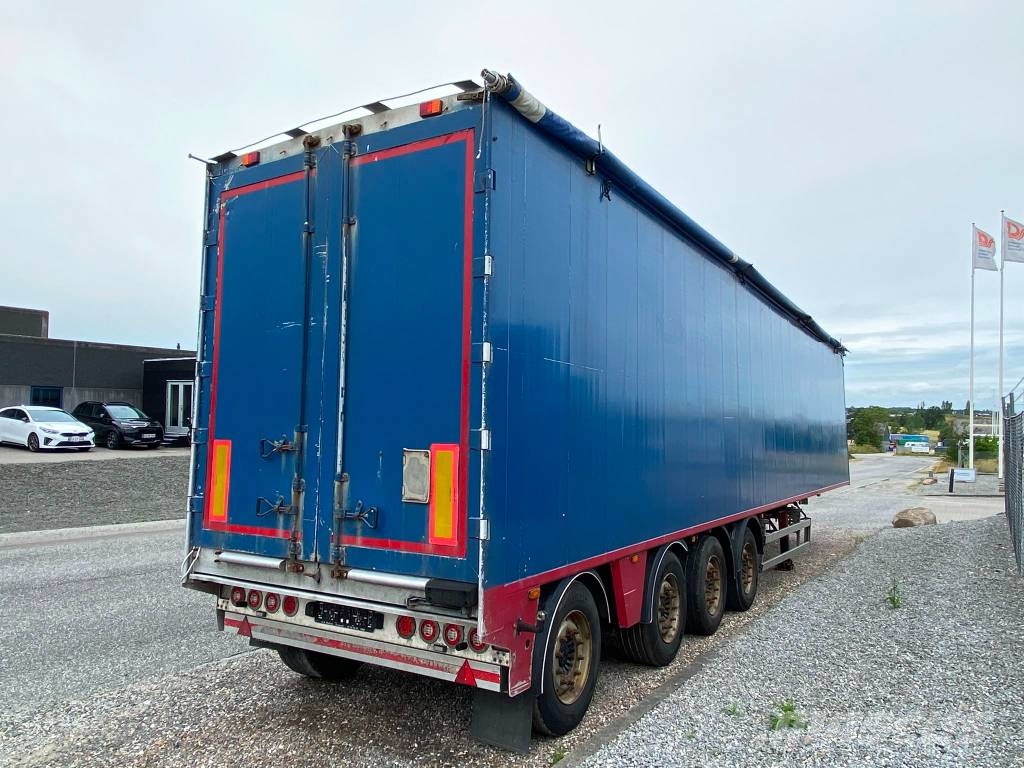 AMT 4 akslet 91 m3 walking floor trailer Kustīgo grīdu puspiekabes
