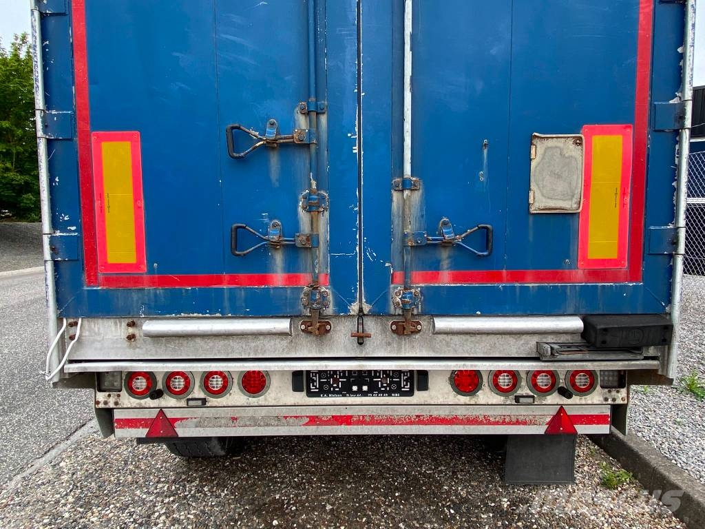 AMT 4 akslet 91 m3 walking floor trailer Kustīgo grīdu puspiekabes