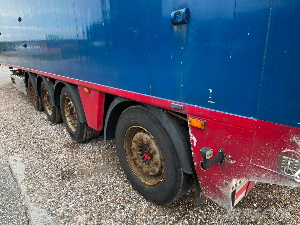 AMT 4 akslet 91 m3 walking floor trailer Kustīgo grīdu puspiekabes